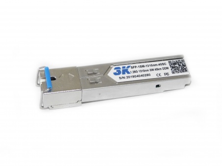 Модуль оптический 3K SFP-1SM-1310nm-40SC Модуль оптический 3K SFP-1SM-1310nm-40SC