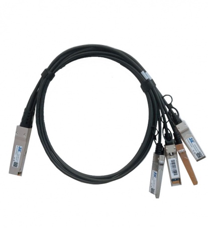Модуль-кабель (twinax) 3K DAC-4*10G-SFP+/40G-QSFP+1m Модуль-кабель (twinax) 3K DAC-4*10G-SFP+/40G-QSFP+1m