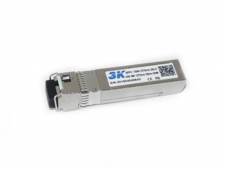 Модуль оптический 3K SFP+ 10G-1SM-1270nm-20LC Модуль оптический 3K SFP+ 10G-1SM-1270nm-20LC