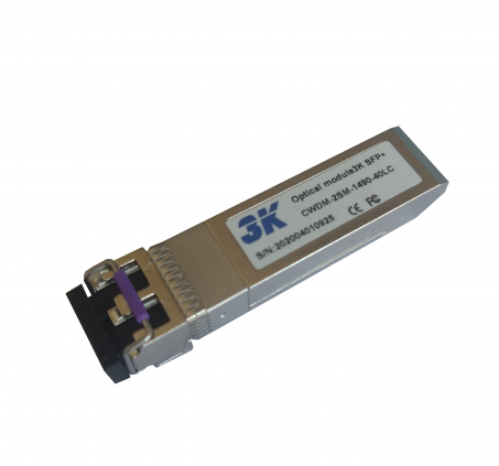 Модуль оптический 3K SFP+CWDM-2SM-1490-40LC Модуль оптический 3K SFP+CWDM-2SM-1490-40LC