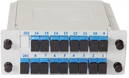 Оптический разветвитель кассетного типа 3K 1х16 UPC Оптический разветвитель кассетного типа 3K 1х16 UPC