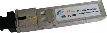 Модуль Sofetec SFP-1SM-1310nm/1550nm-20SC