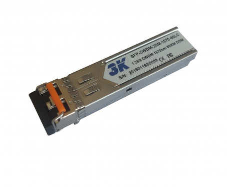 Модуль оптический 3K SFP+CWDM-2SM-1570-80LC Модуль оптический 3K SFP+CWDM-2SM-1570-80LC