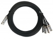 Модуль-кабель (twinax) 3K DAC-4*10G-SFP+/40G-QSFP+ 5м - фото 1