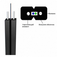 Кабель волоконно-оптический FTTH-004-SM