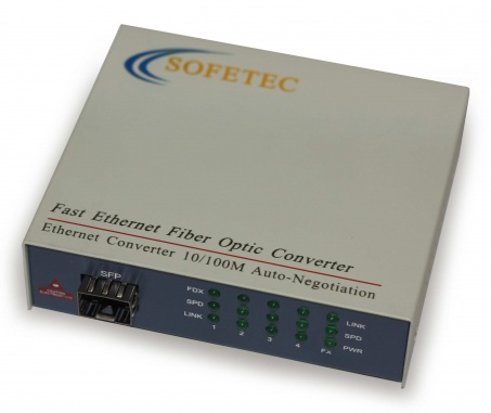 Медиаконвертер Sofetec FS-4100-SFP