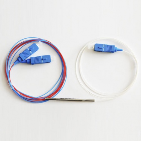 Сварной оптический сплиттер 3К FBT-1x2-15/85 1310/1550/1490 SC/UPC