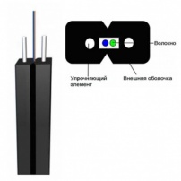Кабель волоконно-оптический LanKore FTTH-002-SM, 1m