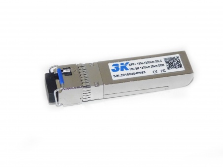 Модуль оптический 3K SFP+ 10G-1SM-1330nm-20LC