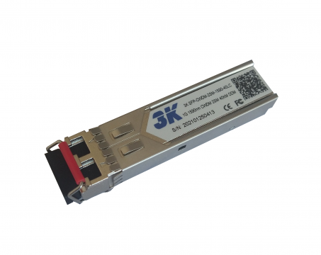 Модуль оптический 3K SFP+CWDM-2SM-1590-40LC Модуль оптический 3K SFP+CWDM-2SM-1590-40LC