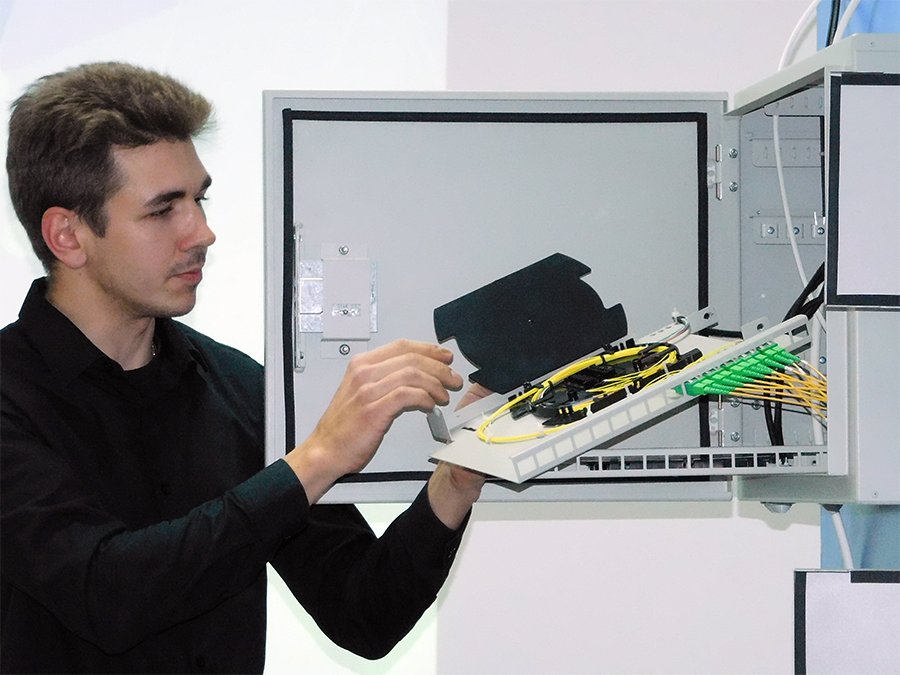 xPON-инфраструктура в многоэтажных застройках, торговых и бизнес центрах