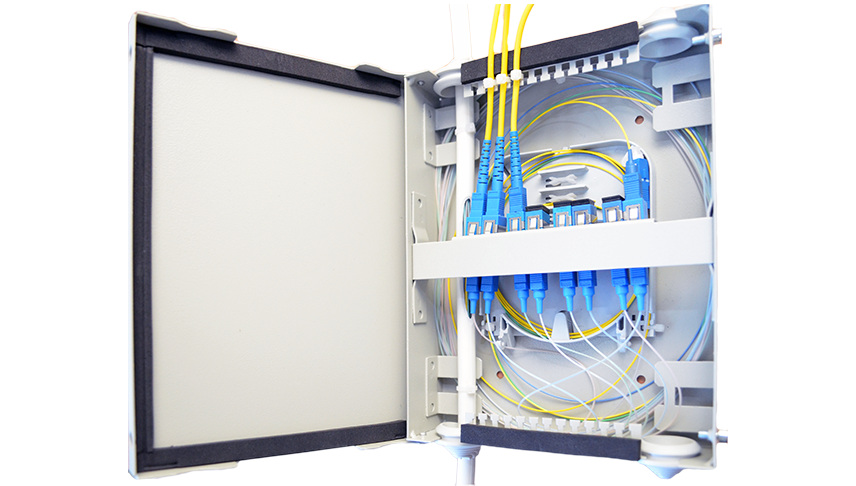 Боксы этажные с абонентскими патчкордами